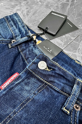 Мужские джинсовые шорты Dsquared2   
