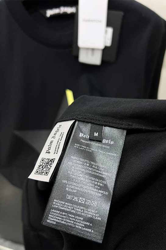 Оверсайз футболка Palm Angels Star - White