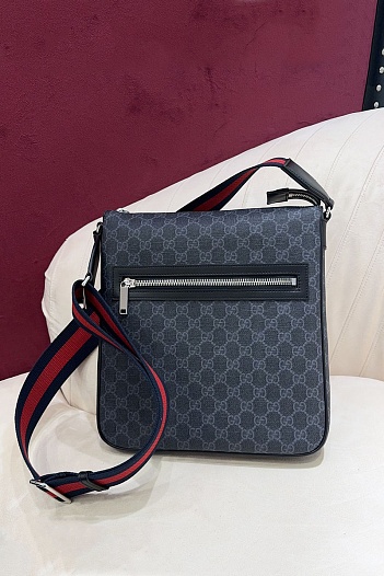 Кожаная сумка Gucci GG Messenger Premium 30x27x4.5 см   