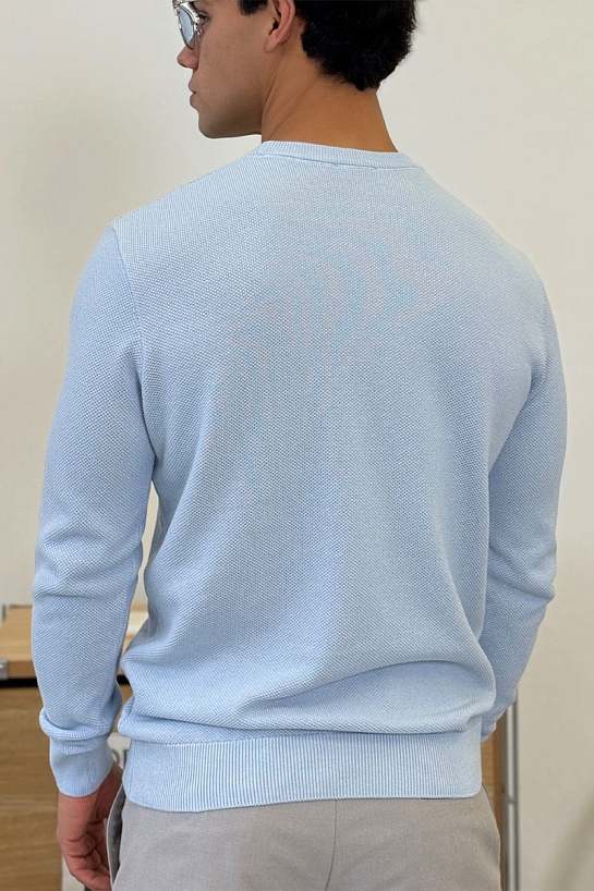 Мужской джемпер Роlо Ralрh Lаurеn pony-embroidered - Blue