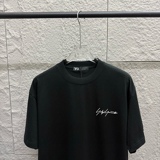 Чёрная футболка Y-3 Yohji Yamamoto x Adidas Premium   
