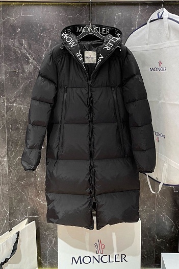 Мужская чёрная парка Moncler Templon   