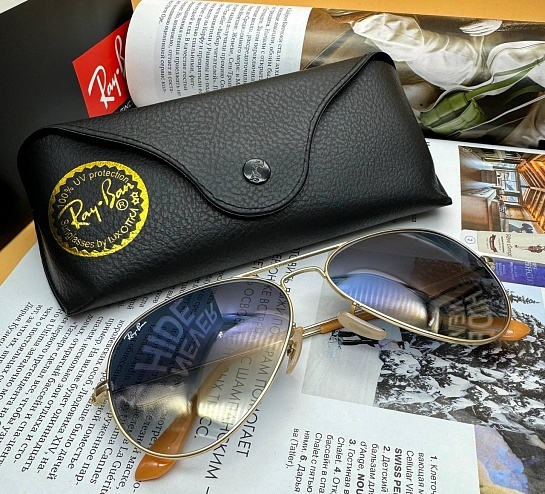 Солнцезащитные очки Ray-Ban Aviator Large Metal