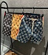 Мужские шорты чёрного цвета Gucci GG jacquard
