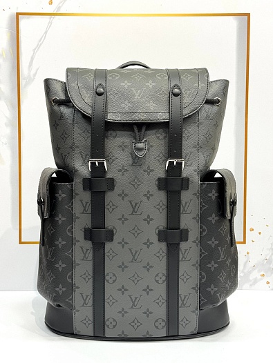 Кожаный рюкзак Louis Vuitton Christopher MM Premium   