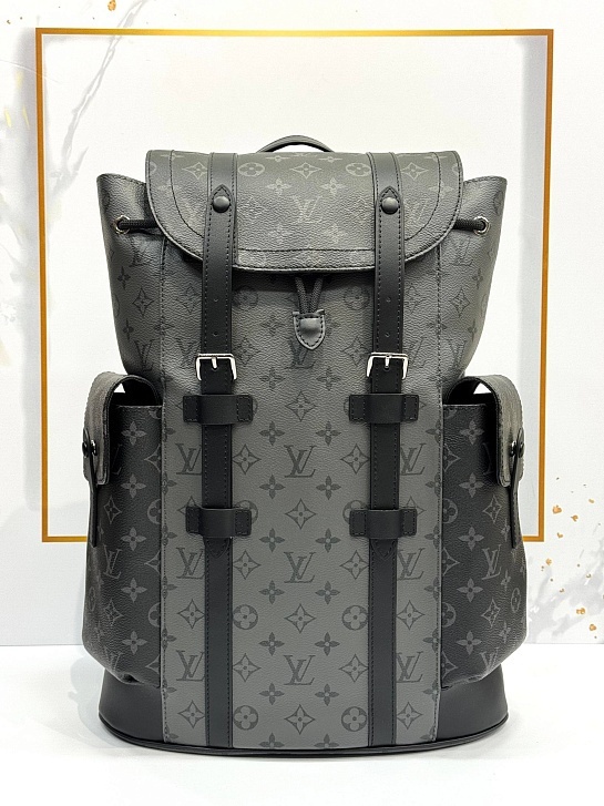 Кожаный рюкзак Louis Vuitton Christopher MM Premium