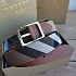 Кожаный ремень Burberry (ширина 3 см)