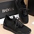 Текстильные кроссовки Hugo Boss Titanium - Black