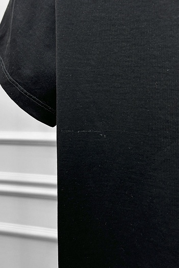 Чёрная футболка Stefano Ricci Premium   