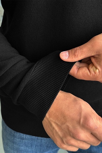 Мужская кофта Hugo Boss чёрного цвета   