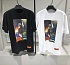 Белая оверсайз футболка Heron Preston Split Light Herons