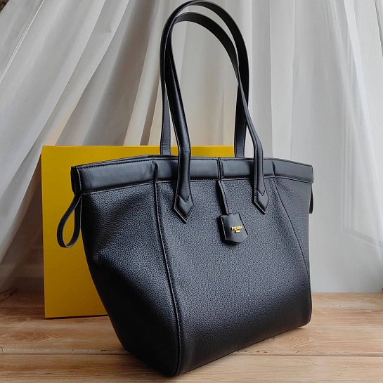 Кожаная сумка Fendi Origami Large 40x27 см