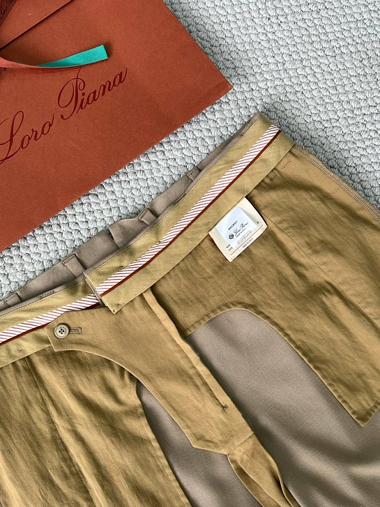 Мужские брюки Loro Piana Premium - Khaki