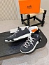Текстильные кроссовки Hermes lift slip-on