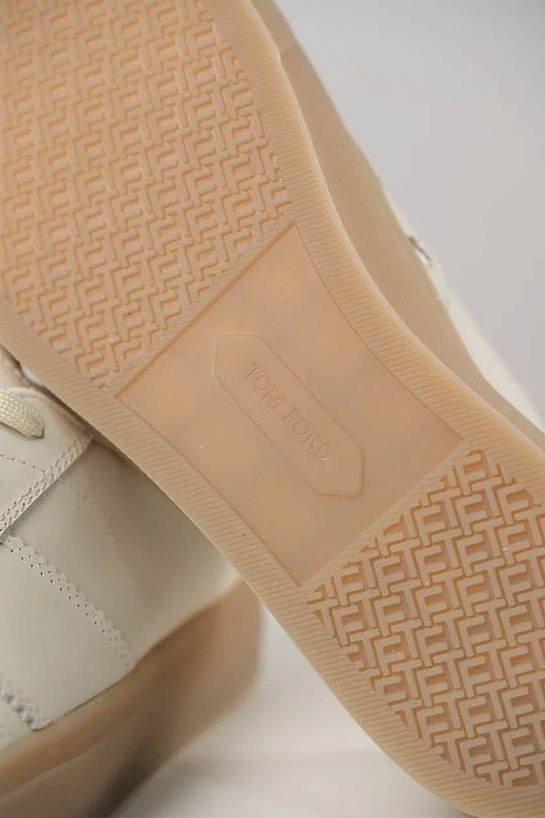Кожаные кроссовки Tom Ford Cambridge - White