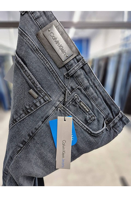 Мужские тёмно-синие джинсы Calvin Klein