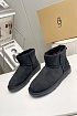 Мужские чёрные ботинки UGG Classic