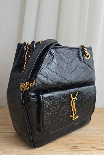 Кожаная сумка Yves Saint Laurent Niki 24x23 см   