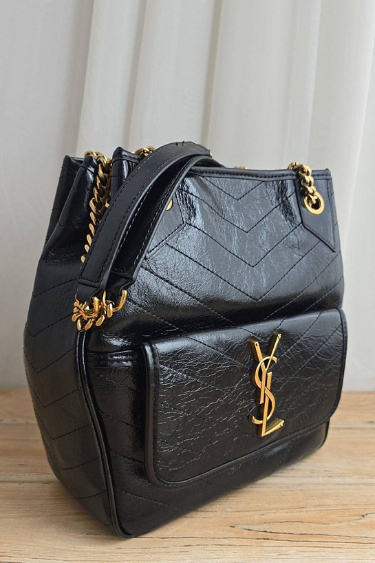 Кожаная сумка Yves Saint Laurent Niki 24x23 см