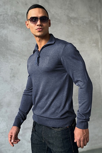 Мужская кофта Billionaire zip-up - Indigo   