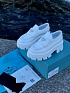 Женские лоферы Prada Monolith - White