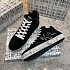 Замшевые кроссовки с мехом Premiata high-top - Black