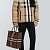 Утеплённая бежевая куртка Burberry с капюшоном