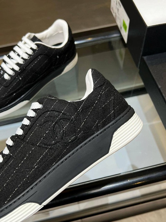 Женские кроссовки Chanel Tweed premium