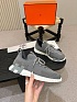 Текстильные кроссовки Hermes lift slip-on