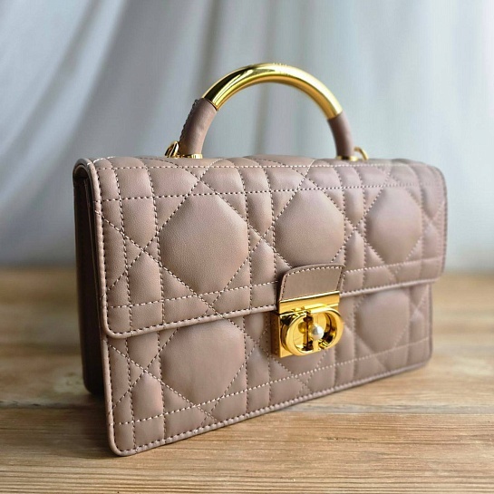 Кожаная сумка Dior Ange 23x16 см