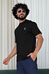 Мужская чёрная футболка Brunello Cucinelli