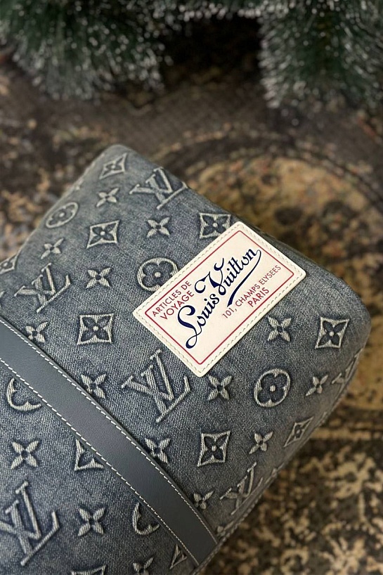 Дорожная сумка Louis Vuitton Keepall Monogram Washed 50x29 см