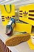 Женские кроссовки Gucci x Adidas Gazelle Collaboration - Blue