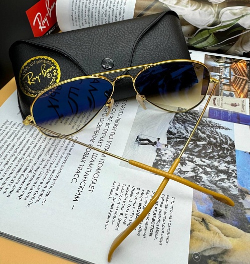 Солнцезащитные очки Ray-Ban Aviator Large Metal   