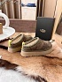 Женские замшевые ботинки UGG Tazz Platform Erewhon - Brown