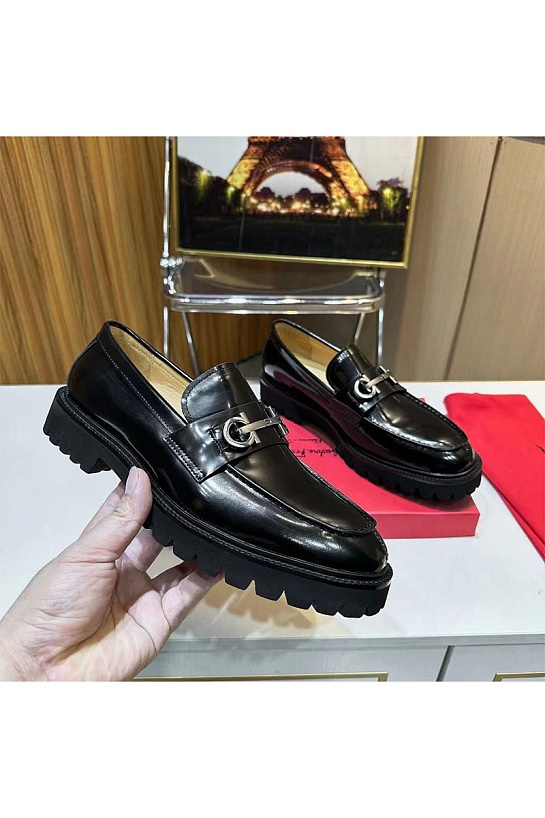 Мужские кожаные лоферы Salvatore Ferragamo