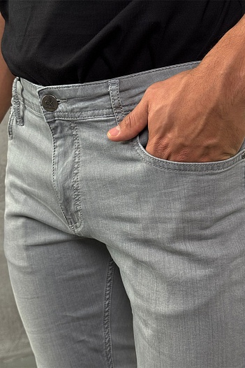 Мужские джинсы Calvin Klein signature selvedge - Grey   