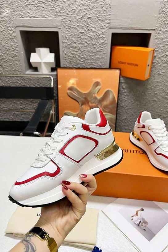Женские кожаные кроссовки Louis Vuitton Neo Run Away