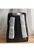 Чёрный кожаный рюкзак Louis Vuitton Racer Monogram Shadow 38x30x18 см