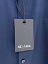 Мужская тёмно-синяя рубашка Kiton premium