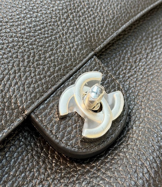 Кожаная сумка Chanel premium 32x19.5x10 см