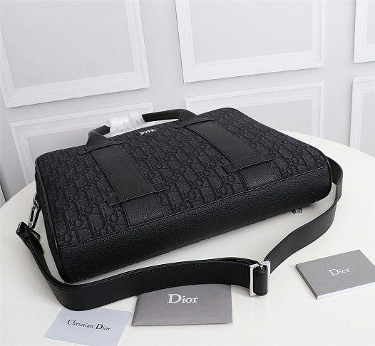 Портфель Dior Oblique Premium 38x28x7 см   