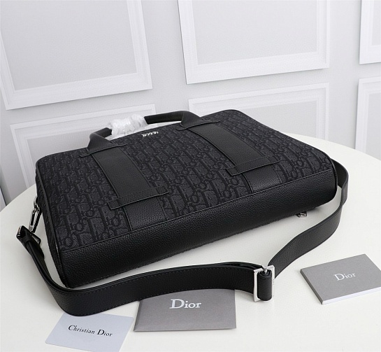 Портфель Dior Oblique Premium 38x28x7 см