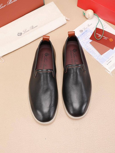 Кожаные лоферы Loro Piana   