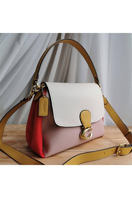 Кожаная сумка Coach May 31x23 см (2 расцветки)