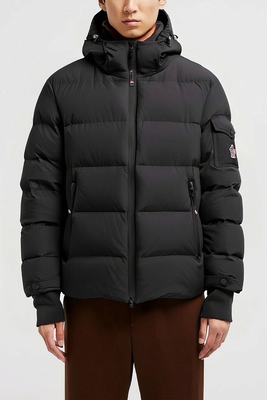 Мужской пуховик Moncler Grenoble - Black