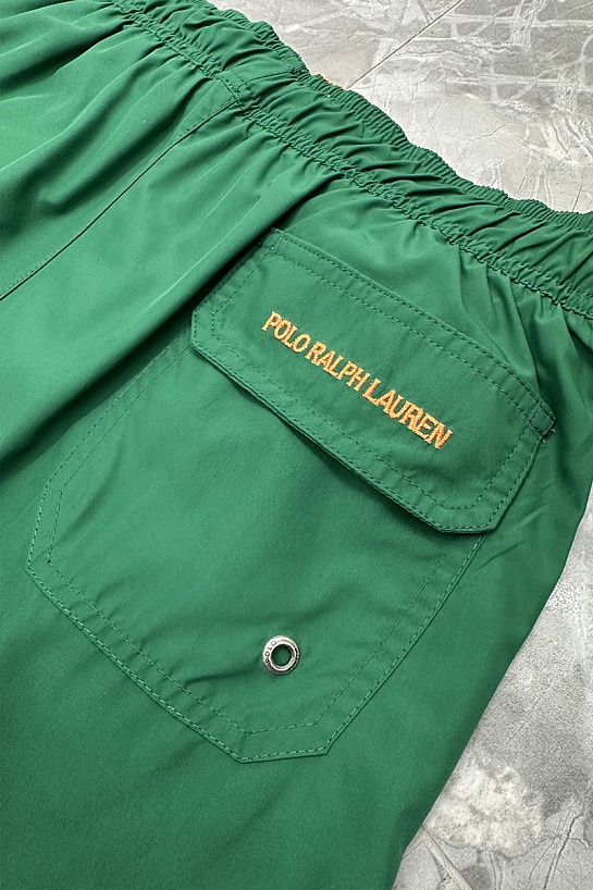 Мужские зелёные шорты Polo Ralph Lauren