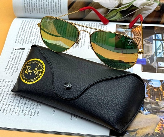 Солнцезащитные очки Ray-Ban Aviator Large Metal