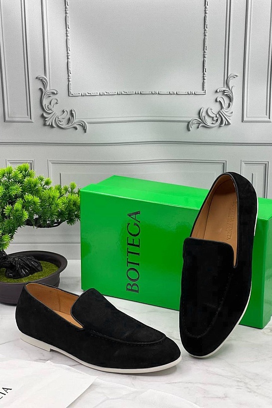 Мужские замшевые лоферы Bottega Veneta