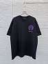 Чёрная оверсайз футболка Chrome Hearts premium